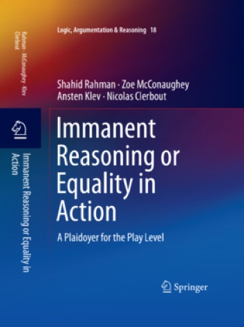 Book cover to Immanent Reasoning with link to the editor's webpage
